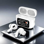 A9 Pro 2 Earbuds – LCD Display, Bluetooth 5.3, 32Hr Battery