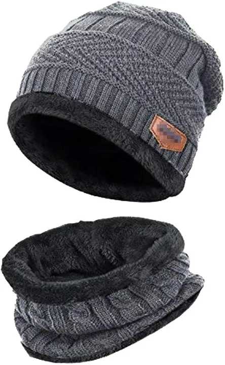2-in-1 Winter Hat & Neck Warmer – Unisex, Kids & Adults