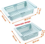 Retractable Drawer Type Refrigerator Storage Box