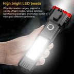 Versatile High Power LED Flashlight – Power Bank & Window Hammer