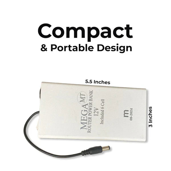 12W WiFi Router Power Bank